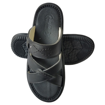 Dép Nam BIGGBEN Da Bò Thật Cao Cấp DN328