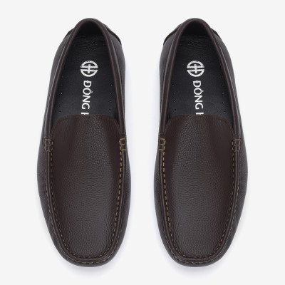 Giày lười nam Đông Hải chất da bò cao cấp  có vân tự nhiên tăng vẻ nam tính - G2284 