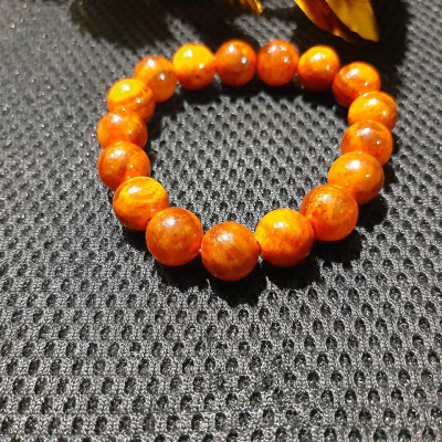 Vòng tay gỗ huyết long 12 ly siêu đẹp may mắn bình an