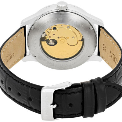 Đồng Hồ Nam Citizen Dây Da NJ0110-18A - Mặt Trắng