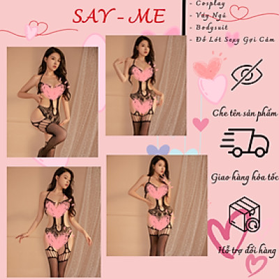 Bộ Bodysuit Lưới Toàn Thân Xẻ Đáy Táo Bạo, Tôn Dáng Tối Đa Và Khơi Gợi Sự Quyến Rũ Tự Nhiên C045