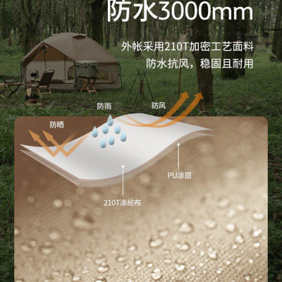 Lều lục giác MG cho 3-4 người NatureHike NH21ZP001