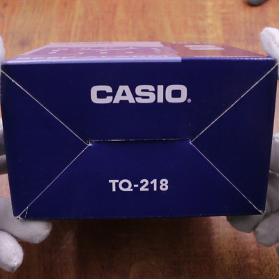 Đồng Hồ Để Bàn Casio TQ-218-2DF Báo Thức - Cỡ To - Kích Thước Vỏ  ( 9 ×10.7 × 6 cm )