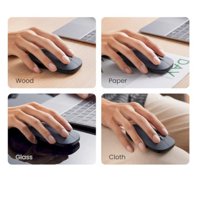 Ugreen UG90374MU001TK 4000dpi 10M 2.4g Màu Xanh Chuột không dây - HÀNG CHÍNH HÃNG