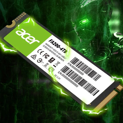 Ổ cứng gắn trong SSD Acer FA200 M.2 NVMe 2.0 PCIe 4.0 tương thích Laptop, PC, PS5 - Bảo hành 5 năm Hàng chính hãng