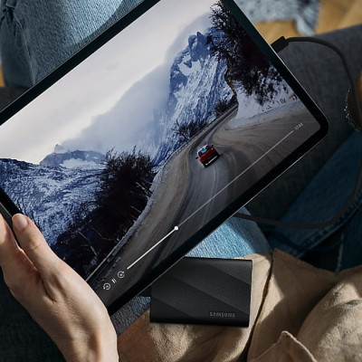 Ổ cứng di động SSD Samsung T9 Tốc độ đọc/ghi 2,000 MB/s 1,950 MB/s USB 3.2 Gen 2x2 - 1 Đổi 1 Hàng chính hãng