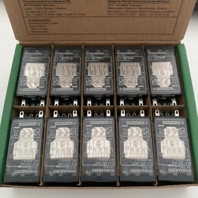 Rơ le RXM4AB2BD Schneider, coil 24Vdc, 14 chân, có LED, có phím test | Hàng Chính hãng |
