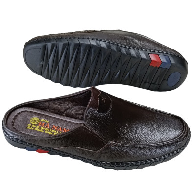 Giày Sục Nam HA NAM Da Bò Thật Cao Cấp GSB20173