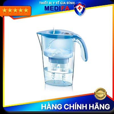 Bình lọc nước Laica J11AA thiết kế tinh tế, giảm độ cứng của nước, loại bỏ chất tồn dư trong nước