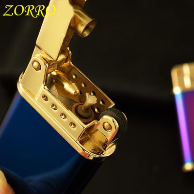 Vỏ Hột Quẹt Bật Lửa Xăng Zorro Z589 Thiết Kế Đẹp Độc Lạ Nhiều Màu