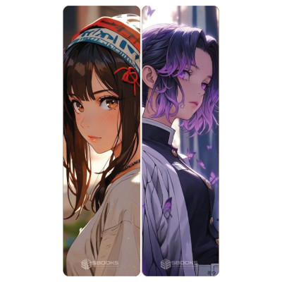 10 Cái Bookmark Kẹp Sách, Dấu Trang Hoạ Tiết Anime - SBOOKS