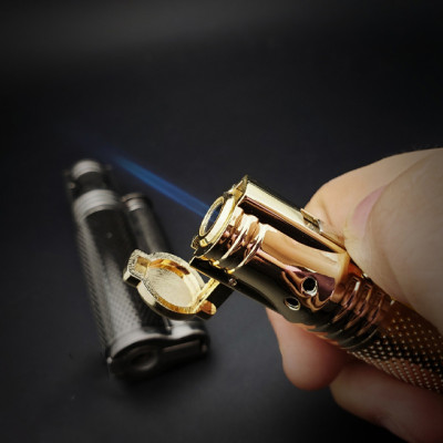 Vỏ Hột Quẹt Bật Lửa Khò 1 Tia  COB 3012 Thiết Kế Nhỏ Gọn Độc Lạ Lửa Khò Mạnh Mẽ - Dùng Gas Cao Cấp