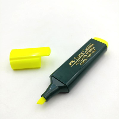 Bút Dạ Quang Faber-Castell 154807 - Mực Vàng