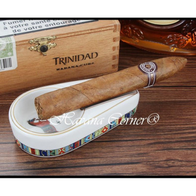 Gạt tàn cigar 1 điếu chất liệu sứ Cohiba,