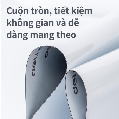 Bảng từ trắng không viền  Deli - 50007/50008/8716