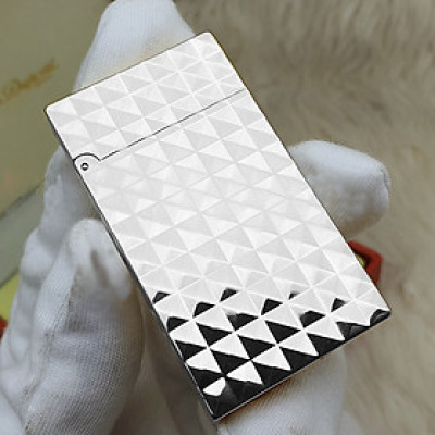 Vỏ Hột Quẹt Bật Lửa Upon Xăng Đá DX17T Họa Tiết Ô Vuông Đẹp Độc Lạ - Dùng Xăng Đá Cao Cấp
