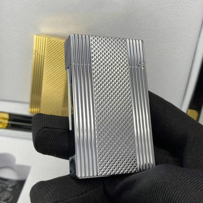 Vỏ Hột Quẹt Bật Lửa Upon Gas Đá D148T Họa Tiết Kẻ Dọc Đẹp Độc Lạ - Dùng Gas Đá Cao Cấp