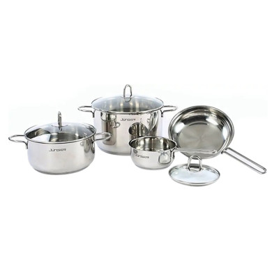BỘ NỒI INOX 7 CHI TIẾT JUNGER JC200 - Hàng chính hãng