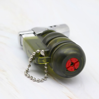 Vỏ Hột Quẹt Bật Lửa Khò Gas 1 Tia Kiêm Móc Khóa Tiện Lợi Hongbo HB853 Thiết Kế Đẹp Độc Lạ - Giao Màu Ngẫu Nhiên