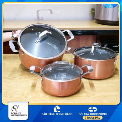 NỒI NHÔM ĐÁY TỪ ORKIN Thái Lan - MÃ OR09 [Hàng chính hãng]