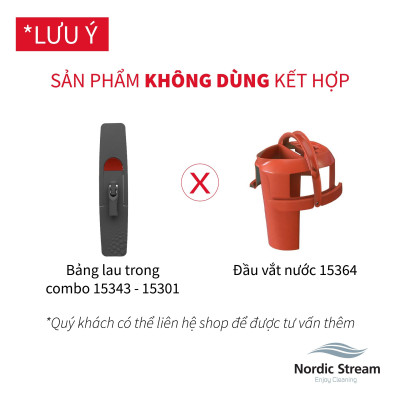 Nordic Stream - Bộ dụng cụ lau nhà thông minh 160cm (Pocket) - 3 món  - 15301