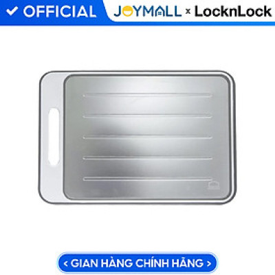 Thớt rã đông LocknLock CSC411, Hàng chính hãng, mặt nhôm rã đông, mặt nhựa kháng khuẩn - JoyMall