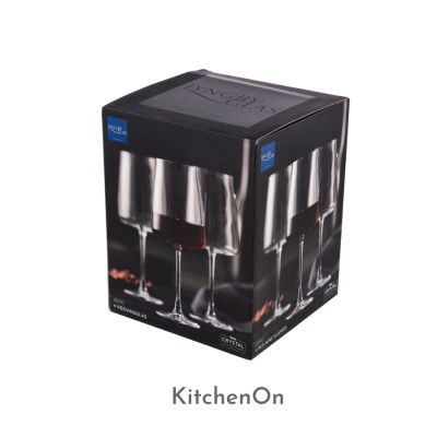 Bộ 4 Ly Rượu Vang Đỏ