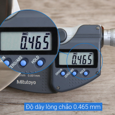 Nồi inox Fivestar 3 đáy từ Sanwich 28CM nắp kính