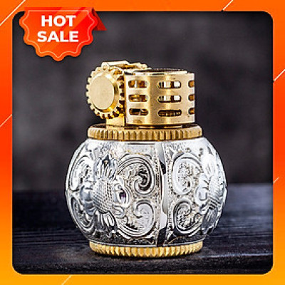 Vỏ Hột Quẹt Bật Lửa Zorro Z583 Mini Thiết Kế Độc Lạ Với Hoa Văn Cổ Nổi Nhiều Màu - Dùng Xăng Bấc Đá Cao Cấp