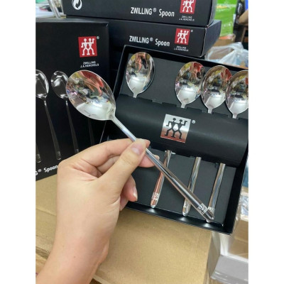 SET 5 THÌA INOX XUẤT ĐỨC