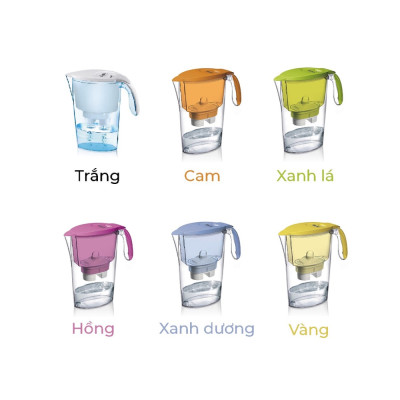 Bình lọc nước Laica J11AA thiết kế tinh tế, giảm độ cứng của nước, loại bỏ chất tồn dư trong nước