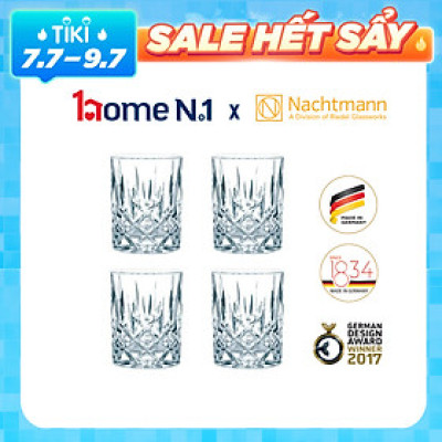 Bộ 4 ly pha lê Nachtmann Noblesse - Hàng chính hãng Đức