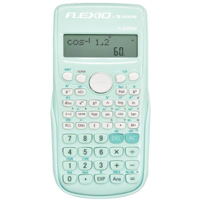 Máy Tính Khoa Học Flexio - Thiên Long Fx509VN - Màu Xanh