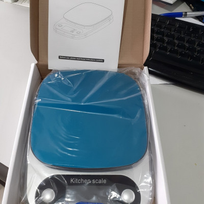 Cân điện tử nhà bếp hàng cao cấp độ chính xác cao 3Kg/0.1g tặng kèm 2 pin