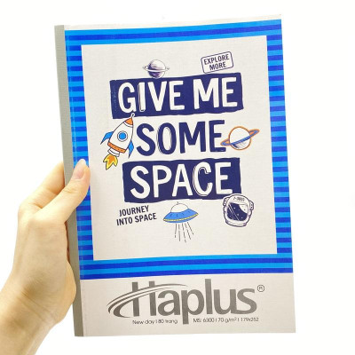 Combo 5 Tập NewDay Kẻ Ngang 80 Trang ĐL 70g/m2 - Haplus 6300 (Mẫu Màu Giao Ngẫu Nhiên)