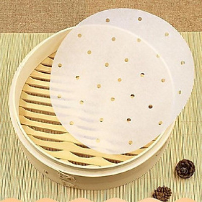 GIẤY NẾN ĐỤC LỖ SIZE 20 CM (TRẮNG) DÙNG CHO NỒI CHIÊN
