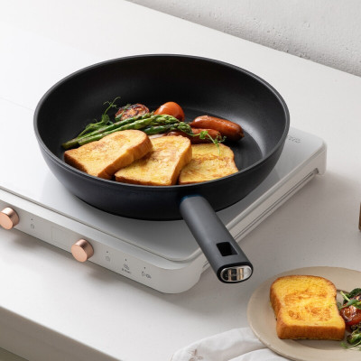 Chảo Chống Dính LocknLock Balance Cook 24, 26, 28cm, Hàng Chính Hãng, Dùng Mọi Loại Bếp - JoyMall