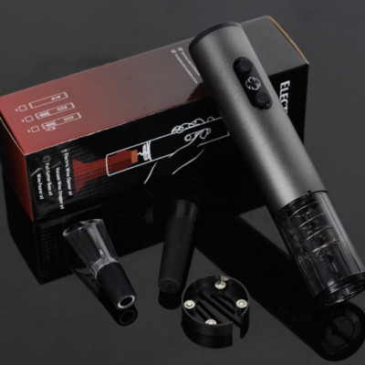 Bộ khui rượu vang bằng điện 4 món pin rời (Dùng pin) SUNWAY