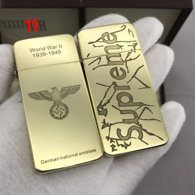 Vỏ Hột Quẹt Bật Lửa Xăng Đá KCZ5 Mỏng Gọn Họa Tiết Supreme