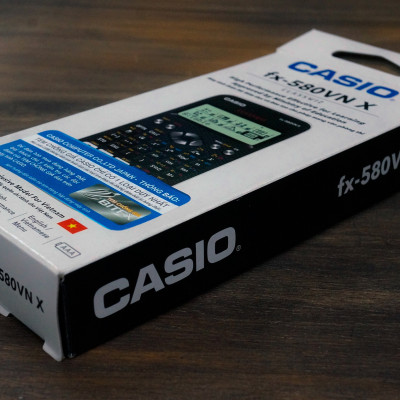 Máy tính Casio FX-580VN - Khuyến mại 02 cây bút bi