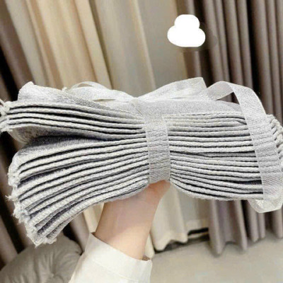 Combo 5 Khăn Lau Vuông, Khăn Lau Đa Năng Nhà Bếp Sợi Than Tre Màu Xám Loại Mới Giúp Lau Chùi Sạch Sẽ Sợi Vải Mềm Thấm Hút Nhanh Và Nhanh Khô