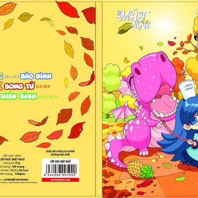 Tập Lớp Học Mật Ngữ - 100 Trang - 4 Ô Ly (4 Mẫu Bìa Ngẫu Nhiên)