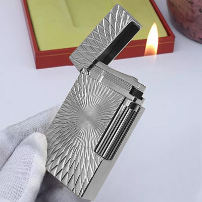 Vỏ Hột Quẹt Bật Lửa Upon Gas Đá D39T Họa Tiết Khắc Hoa Văn Đẹp Độc Lạ - Dùng Gas Đá Cao Cấp