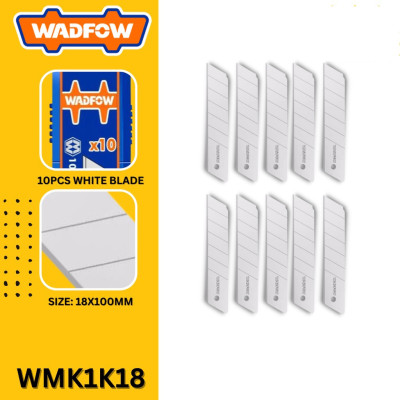 BỘ 10 LƯỠI DAO RỜI 18X100MM WMK1K18 WADFOW - HÀNG CHÍNH HÃNG