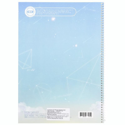 Sổ Lò Xo Toán Học - Morning Glory 10233-87195 - Màu Xanh Dương