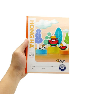 Tập Học Sinh Class Oringa Fun 5 Ô Ly Vuông 96 Trang 80gsm - Hồng Hà 0319 (Mẫu Sản Phẩm Giao Ngẫu Nhiên)