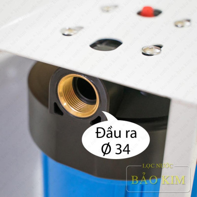 Bộ lọc nước 3 giai đoạn tiêu chuẩn 20 inch Bigblue YH20B3X - Hàng chính hãng