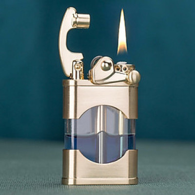 Vỏ Hột Quẹt Bật Lửa Xăng Bấc Đá 660 Thiết Kế Lộ Thiên Đẹp Độc Lạ - Giao Màu Ngẫu Nhiên