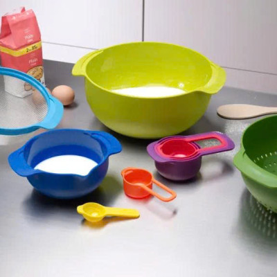 BỘ dụng cụ nhà bếp xếp lồng 9 món Joseph Joseph Nest plus 9 Nhiều màu Hàng chính hãng
