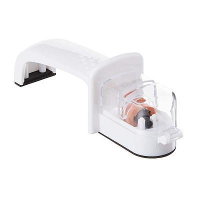 Dụng cụ mài dao cầm tay, dùng để mài sắc dao nhanh chóng, có tay cầm vững chắc không bị trơn trượt - nội địa Nhật Bản 